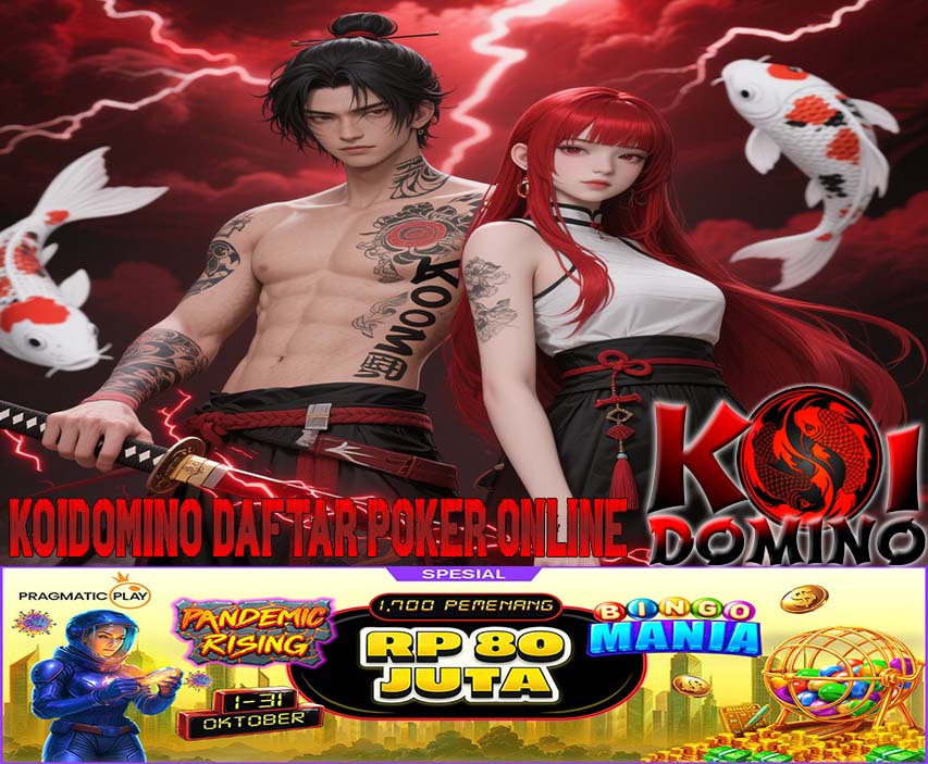 KOIDOMINO Slot Gaming Deposit QRIS Transaksi Aman