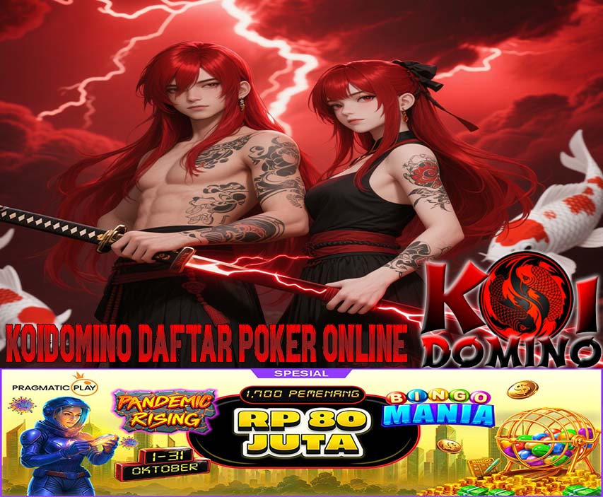 KOIDOMINO Poker Menang Terpercaya Gampang Maxwin