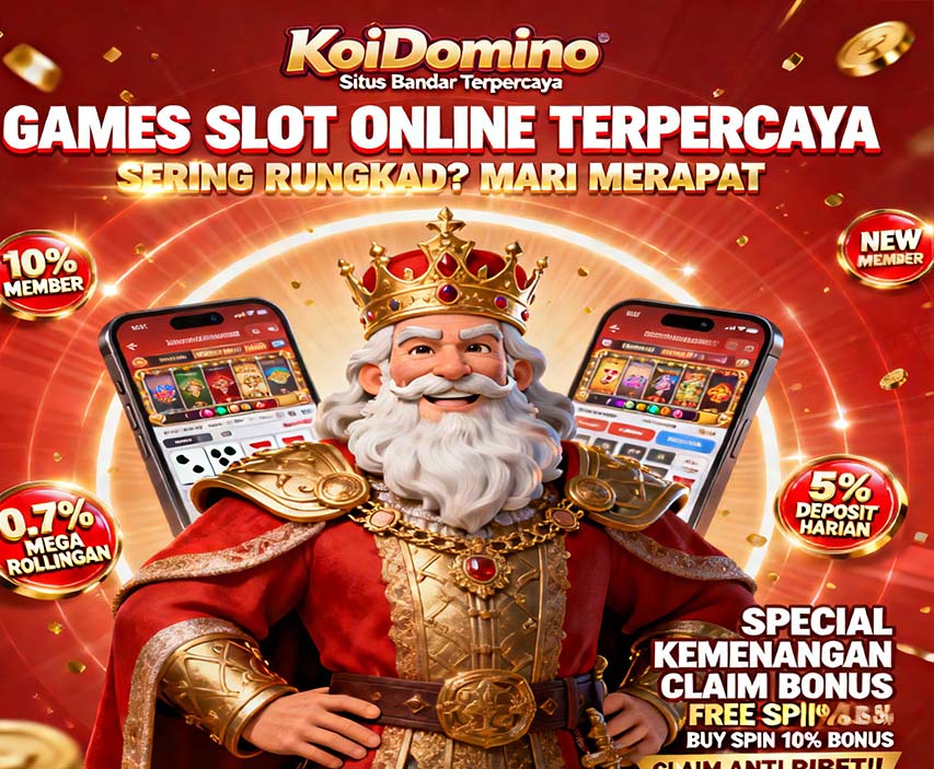 KoiDomino Slot SeaBank Online Jackpot Besar Setiap Hari